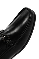 Men's Black Leather Casual Loafer | Derimod Men's Black Leather Casual Loafer | Derimod