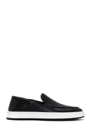 Erkek Siyah Deri Casual Loafer | Derimod Erkek Siyah Deri Casual Loafer | Derimod