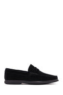 Derimod Fly Erkek Siyah Süet Deri Casual Loafer | Derimod Derimod Fly Erkek Siyah Süet Deri Casual Loafer | Derimod
