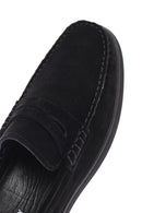 Derimod Fly Erkek Siyah Süet Deri Casual Loafer | Derimod Derimod Fly Erkek Siyah Süet Deri Casual Loafer | Derimod
