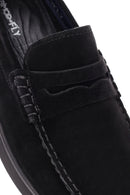 Derimod Fly Erkek Siyah Süet Deri Casual Loafer | Derimod Derimod Fly Erkek Siyah Süet Deri Casual Loafer | Derimod