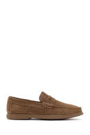 Derimod Fly Erkek Vizon Süet Deri Casual Loafer | Derimod Derimod Fly Erkek Vizon Süet Deri Casual Loafer | Derimod