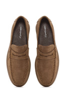 Derimod Fly Erkek Vizon Süet Deri Casual Loafer | Derimod Derimod Fly Erkek Vizon Süet Deri Casual Loafer | Derimod