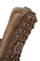 Men's Mink Suede Leather Casual Loafer | Derimod Men's Mink Suede Leather Casual Loafer | Derimod