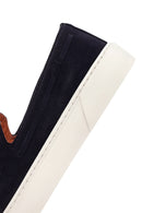 Derimod Fly Erkek Lacivert Süet Deri Casual Loafer | Derimod Derimod Fly Erkek Lacivert Süet Deri Casual Loafer | Derimod