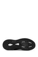 Erkek Siyah Bağcıklı Kalın Tabanlı Deri Sneaker | Derimod Erkek Siyah Bağcıklı Kalın Tabanlı Deri Sneaker | Derimod
