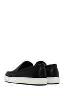 Erkek Siyah Deri Casual Loafer | Derimod Erkek Siyah Deri Casual Loafer | Derimod