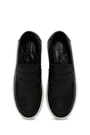 Erkek Siyah Deri Casual Loafer | Derimod Erkek Siyah Deri Casual Loafer | Derimod