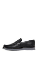 Erkek Siyah Deri Casual Loafer | Derimod Erkek Siyah Deri Casual Loafer | Derimod