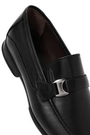 Erkek Siyah Deri Klasik Loafer | Derimod Erkek Siyah Deri Klasik Loafer | Derimod