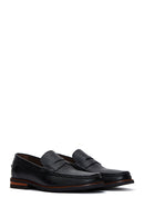 Men's Black Leather Casual Loafer | Derimod Men's Black Leather Casual Loafer | Derimod