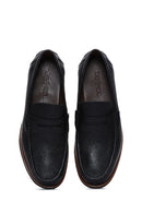 Men's Black Leather Casual Loafer | Derimod Men's Black Leather Casual Loafer | Derimod