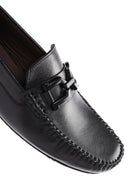 Men's Black Leather Loafer | Derimod Men's Black Leather Loafer | Derimod