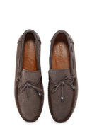 Erkek Vizon Süet Deri Casual Loafer | Derimod Erkek Vizon Süet Deri Casual Loafer | Derimod