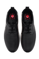 Derimod Fly Men's Black Lace-Up Leather Casual Shoes | Derimod Derimod Fly Men's Black Lace-Up Leather Casual Shoes | Derimod