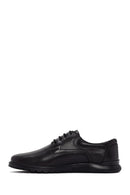 Derimod Fly Men's Black Lace-Up Leather Casual Shoes | Derimod Derimod Fly Men's Black Lace-Up Leather Casual Shoes | Derimod