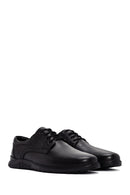 Derimod Fly Men's Black Lace-Up Leather Casual Shoes | Derimod Derimod Fly Men's Black Lace-Up Leather Casual Shoes | Derimod