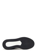 Erkek Siyah Bağcıklı Kalın Tabanlı Deri Sneaker | Derimod Erkek Siyah Bağcıklı Kalın Tabanlı Deri Sneaker | Derimod