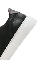 Erkek Yeşil Kalın Tabanlı Bağcıklı Deri Sneaker | Derimod Erkek Yeşil Kalın Tabanlı Bağcıklı Deri Sneaker | Derimod