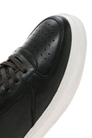 Erkek Yeşil Kalın Tabanlı Bağcıklı Deri Sneaker | Derimod Erkek Yeşil Kalın Tabanlı Bağcıklı Deri Sneaker | Derimod