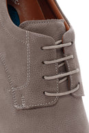 Men's Mink Lace-Up Nubuck Leather Casual Shoes | Derimod Men's Mink Lace-Up Nubuck Leather Casual Shoes | Derimod