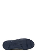 Men's Navy Blue Leather Casual Loafer | Derimod Men's Navy Blue Leather Casual Loafer | Derimod