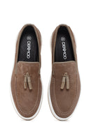 Men's Mink Suede Leather Casual Loafer | Derimod Men's Mink Suede Leather Casual Loafer | Derimod