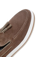 Men's Mink Suede Leather Casual Loafer | Derimod Men's Mink Suede Leather Casual Loafer | Derimod