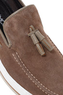 Men's Mink Suede Leather Casual Loafer | Derimod Men's Mink Suede Leather Casual Loafer | Derimod