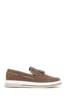 Men's Mink Suede Leather Casual Loafer | Derimod Men's Mink Suede Leather Casual Loafer | Derimod