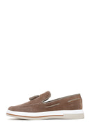 Men's Mink Suede Leather Casual Loafer | Derimod Men's Mink Suede Leather Casual Loafer | Derimod