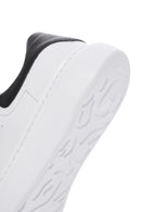 Erkek Beyaz Bağcıklı Kalın Tabanlı Deri Sneaker | Derimod Erkek Beyaz Bağcıklı Kalın Tabanlı Deri Sneaker | Derimod