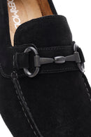 Men's Black Suede Leather Casual Loafer | Derimod Men's Black Suede Leather Casual Loafer | Derimod