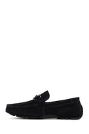 Men's Black Suede Leather Casual Loafer | Derimod Men's Black Suede Leather Casual Loafer | Derimod