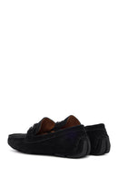 Men's Black Suede Leather Casual Loafer | Derimod Men's Black Suede Leather Casual Loafer | Derimod
