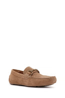 Men's Yellow Suede Leather Casual Loafer | Derimod Men's Yellow Suede Leather Casual Loafer | Derimod
