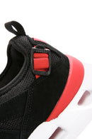 Erkek Siyah Bağcıklı Kalın Tabanlı Deri Sneaker | Derimod Erkek Siyah Bağcıklı Kalın Tabanlı Deri Sneaker | Derimod