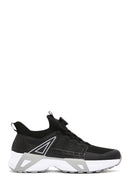 Erkek Siyah Bağcık Mekanizmalı Kalın Tabanlı Deri Sneaker | Derimod Erkek Siyah Bağcık Mekanizmalı Kalın Tabanlı Deri Sneaker | Derimod