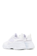 Women's White Thick Soled Sneaker | Derimod Women's White Thick Soled Sneaker | Derimod
