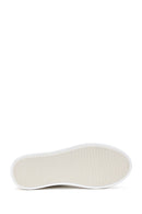 Women's White Lace-Up Sneaker | Derimod Women's White Lace-Up Sneaker | Derimod