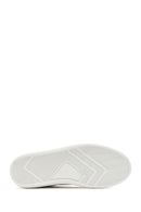 Women's White Lace-Up Sneaker | Derimod Women's White Lace-Up Sneaker | Derimod
