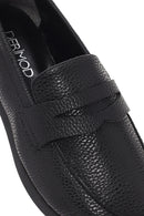 Kadın Siyah Maskülen Loafer | Derimod Kadın Siyah Maskülen Loafer | Derimod