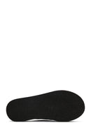 Women's Black Thick Soled Slippers | Derimod Women's Black Thick Soled Slippers | Derimod