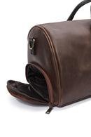 Men's Brown Long Strap Travel Bag | Derimod Men's Brown Long Strap Travel Bag | Derimod
