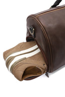 Men's Brown Long Strap Travel Bag | Derimod Men's Brown Long Strap Travel Bag | Derimod