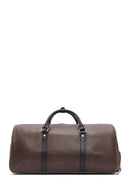 Men's Brown Long Strap Travel Bag | Derimod Men's Brown Long Strap Travel Bag | Derimod
