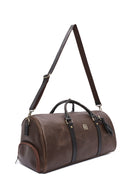 Men's Brown Long Strap Travel Bag | Derimod Men's Brown Long Strap Travel Bag | Derimod