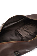 Men's Brown Long Strap Travel Bag | Derimod Men's Brown Long Strap Travel Bag | Derimod