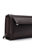 Men's Brown Leather Handbag | Derimod Men's Brown Leather Handbag | Derimod