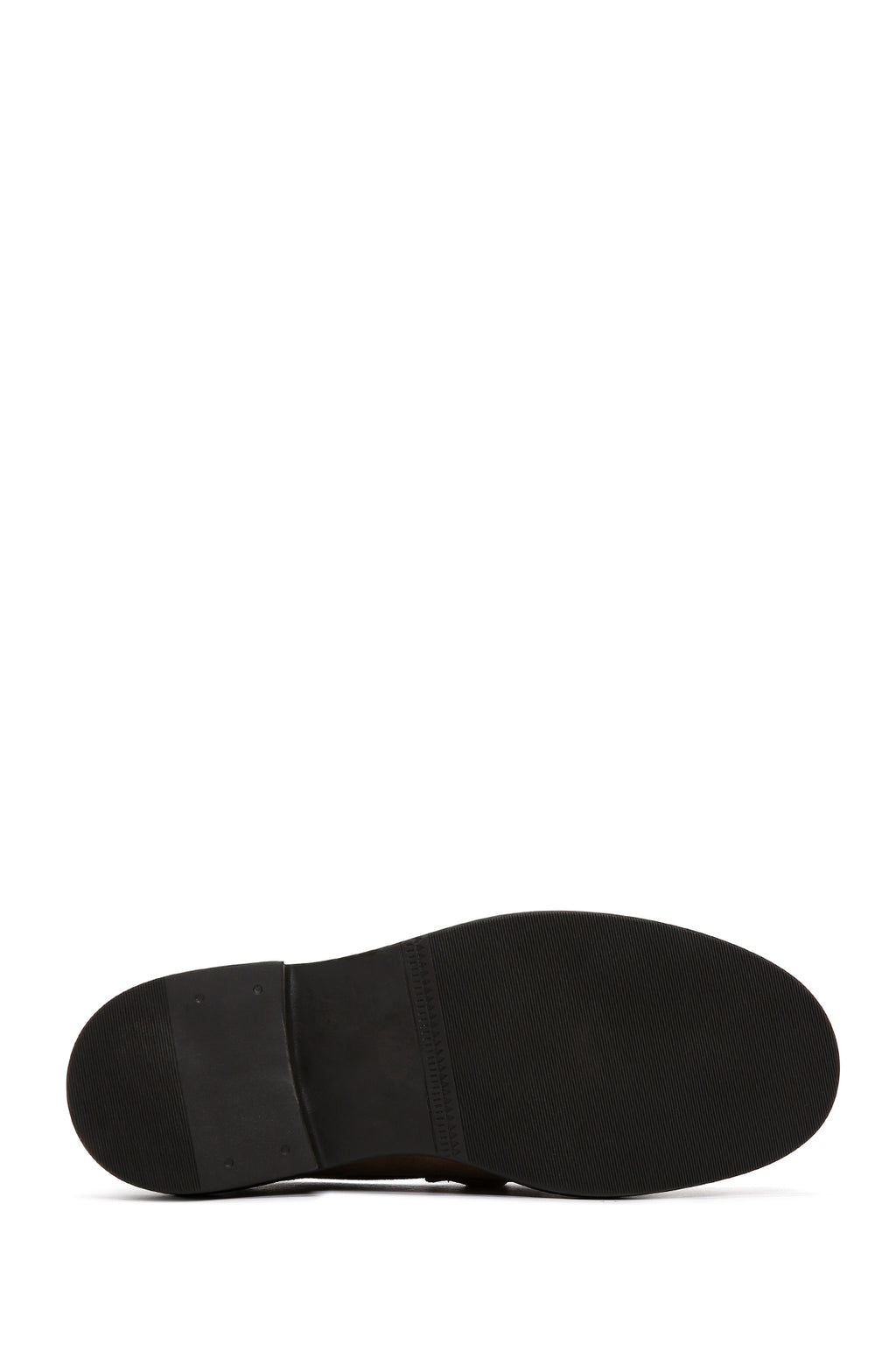 Kadın Kahverengi Toka Detaylı Süet Deri Maskülen Loafer